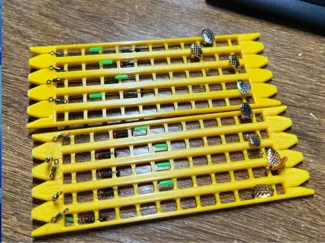 钓鱼小物路亚线组收纳