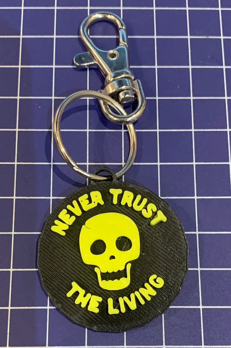 beeteljuice keychain