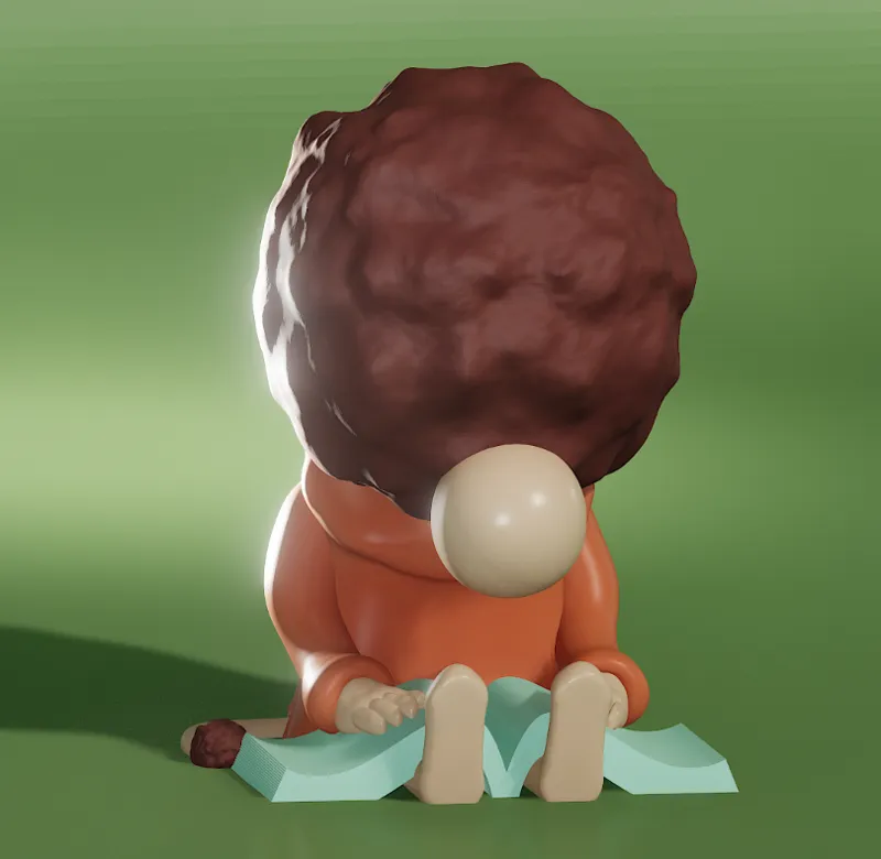 Tontu from the TV show “hilda”  