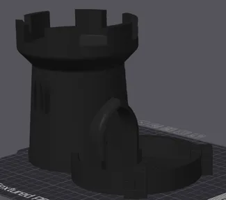 Rook Dice Tower