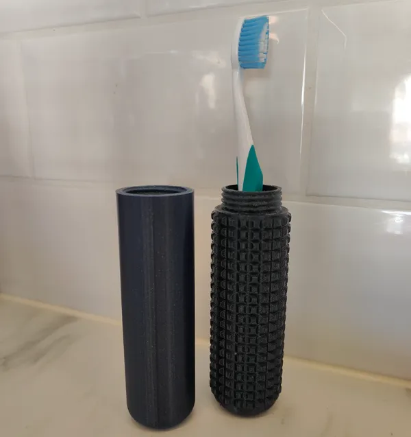 Étui à brosse à dents motif porc-épic