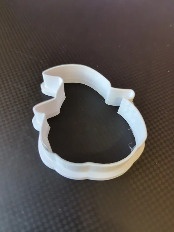 Halloween pumpkin with hat cookie cutter