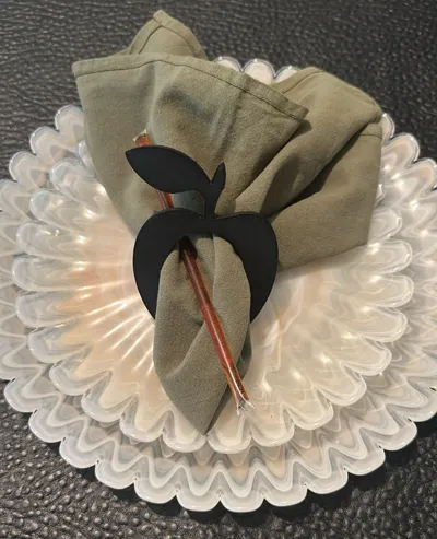 Apple Napkin Ring 