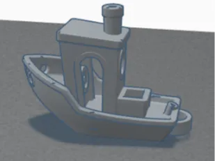 Benchy Keychain