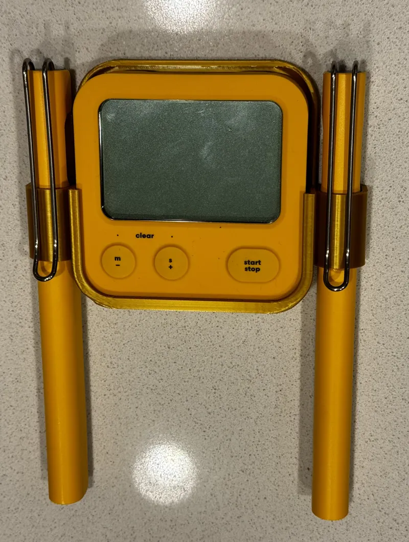 Magnetic Case for TWO Combustion Thermometers
