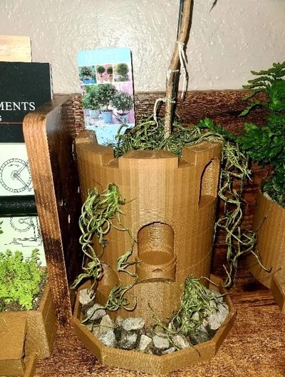 Large Castle Style Planter