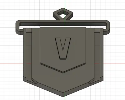 R6 copper charm