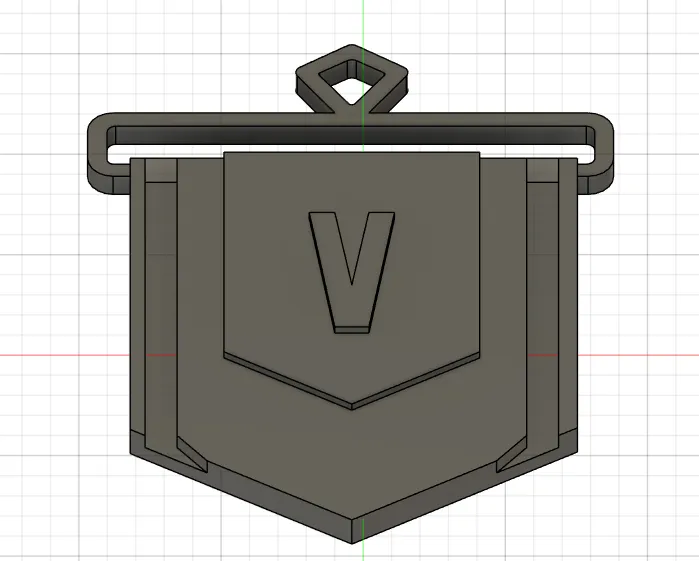 R6 copper charm
