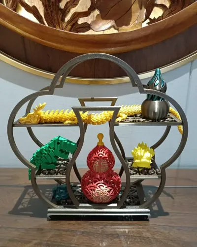 博古架 - 3D Print Files Free Download - MakerWorld