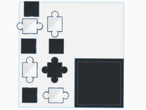 Puzzle with Holder
