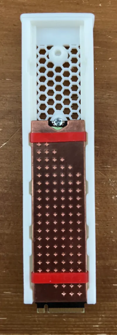 Ubiquiti Cloud Gateway Max SSD Tray 2280 by ThejoeMakerWorld: Download