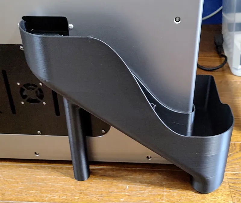 QIDI plus4 Filament Poop Chute