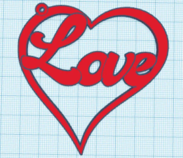 Love Keychain