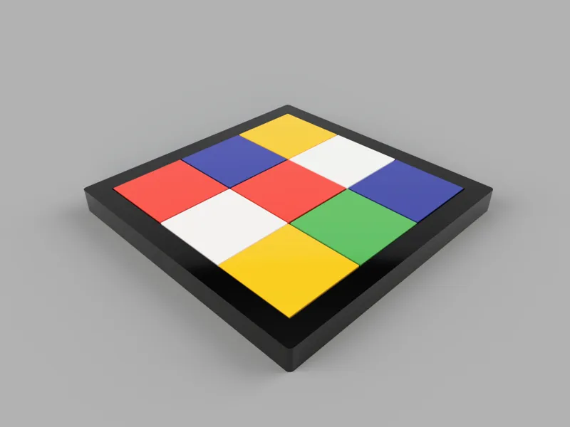 Rubik's Cube Coaster
