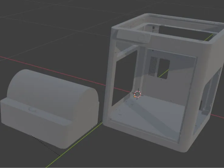 P1P, P1P with Sides & AMS Frame 3D Model