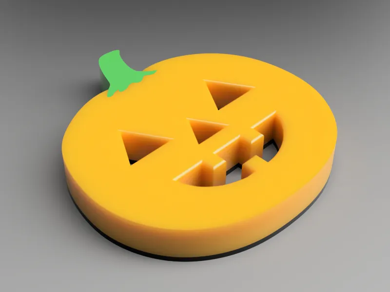 Jack-O-Lantern Coaster