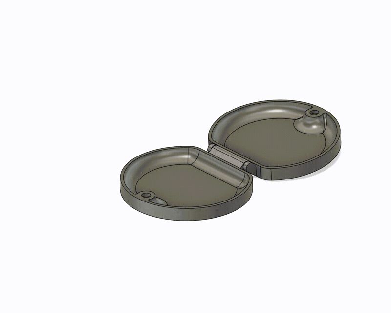 Retainer (Invisalign) holder with 6x2 magnets