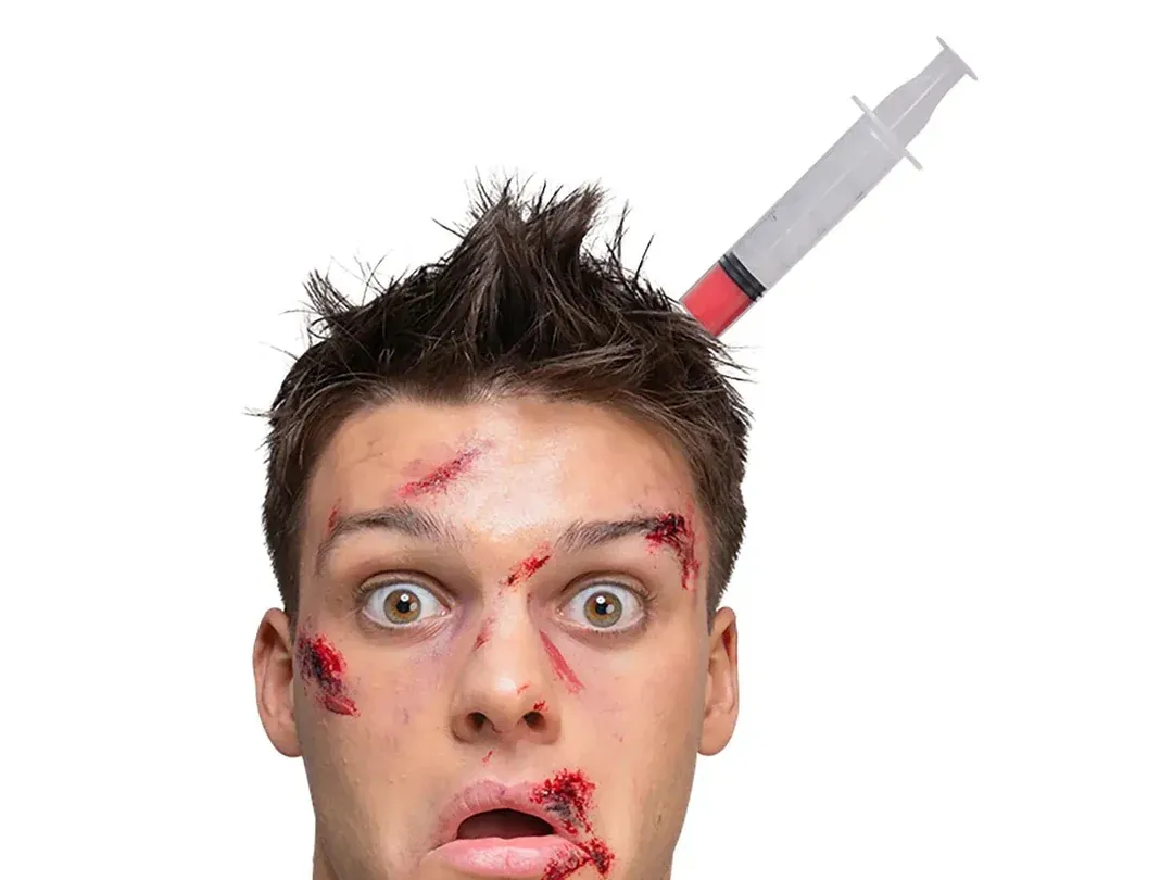 Halloween Headband - spooky Syringe