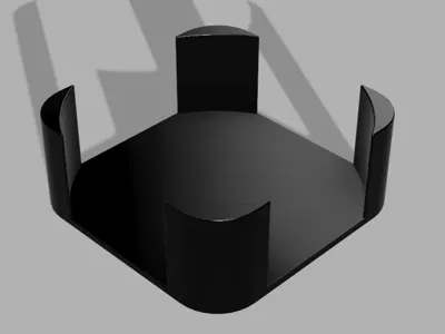Simple Coaster Holder 100mm Diameter 30mm Capacity