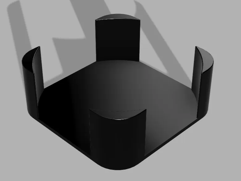 Simple Coaster Holder 100mm Diameter 30mm Capacity