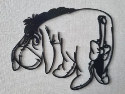 Eeyore wall decoration