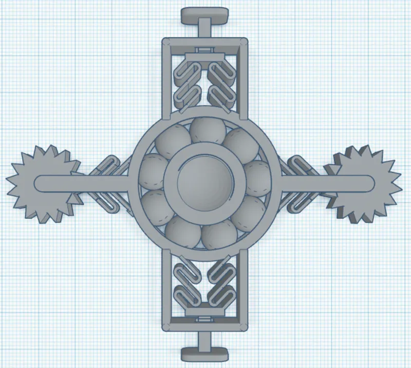 Fidget Wheel/Button/Spinner Combo!!!