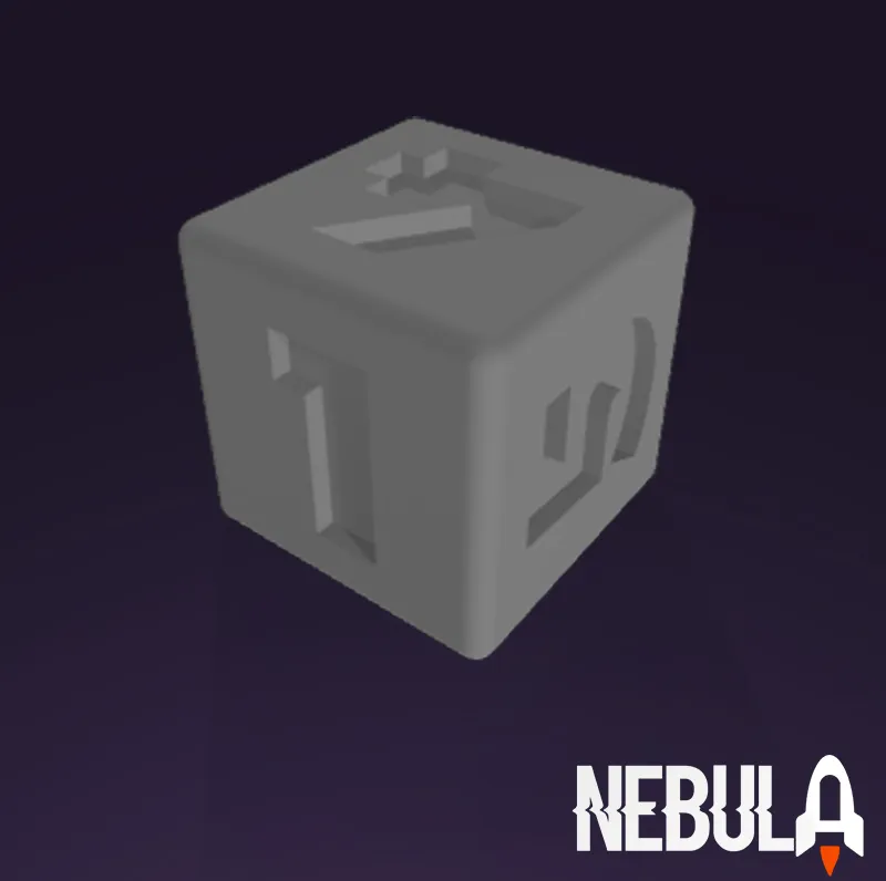 D6 Dice STL files 3D printed for board games