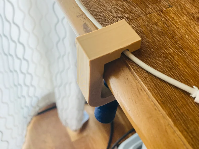 Iphone charger clamp