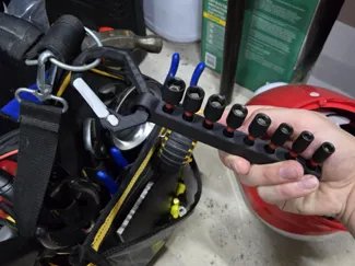 Magnetic impact nut driver holder (hex)