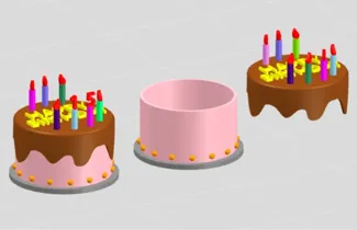 蛋糕收纳盒Cake storage box