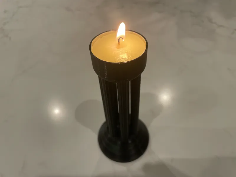 Halloween candle