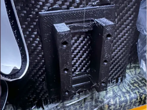Super simple Low profile servo mount for rc boats
