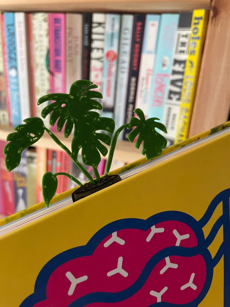 Monstera Leaf Bookmark