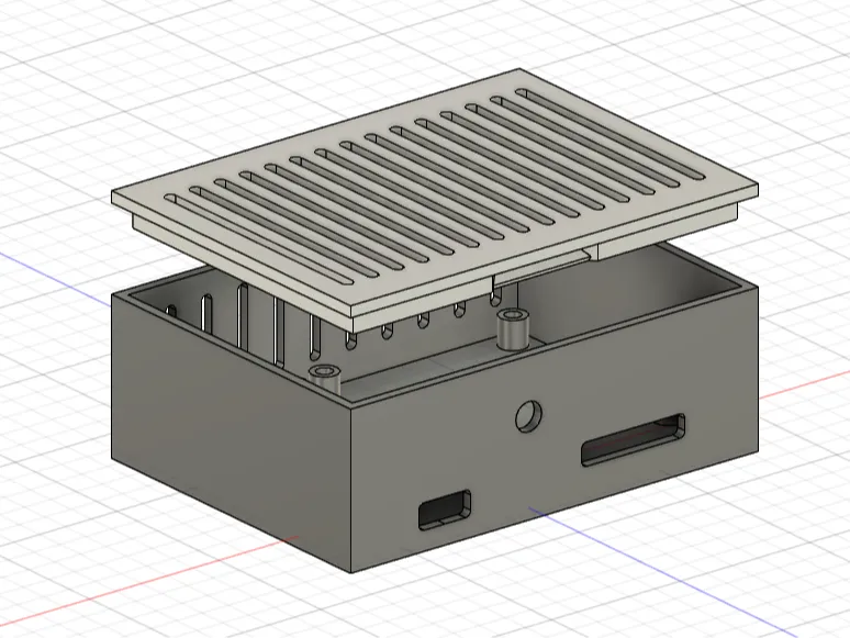 ESP32 (wroom) + dual channel relay module case