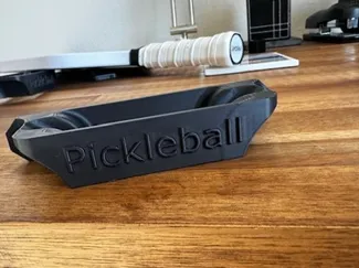 Pickleball paddler holder