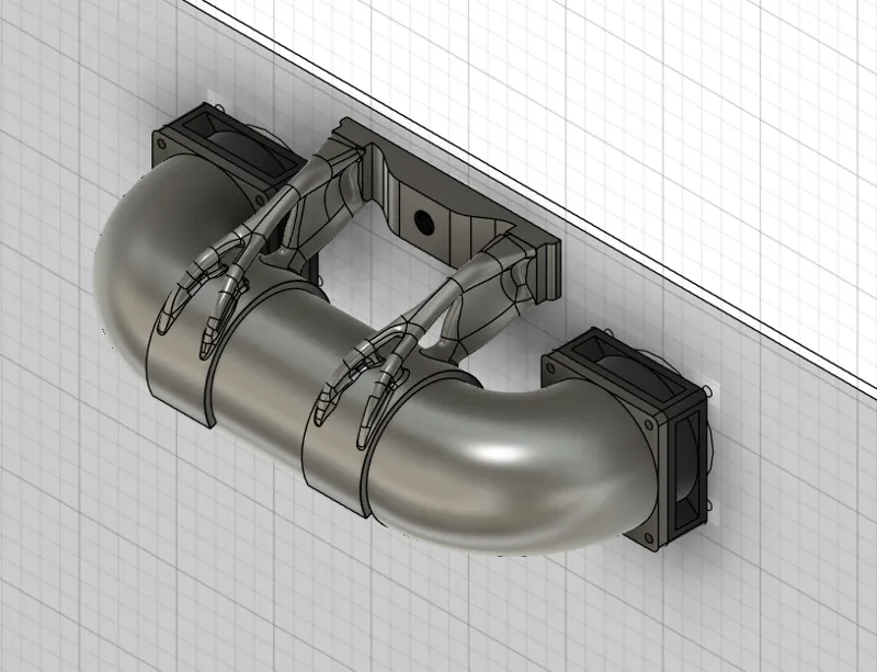 Inner-cycle air purification system