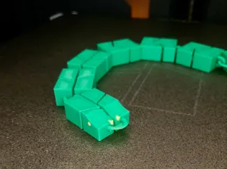 Just a funny snake make from Bambulab logo
