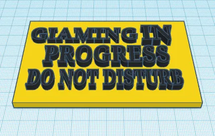 gaming sign