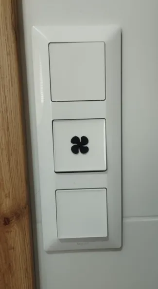 Home switch fan icon