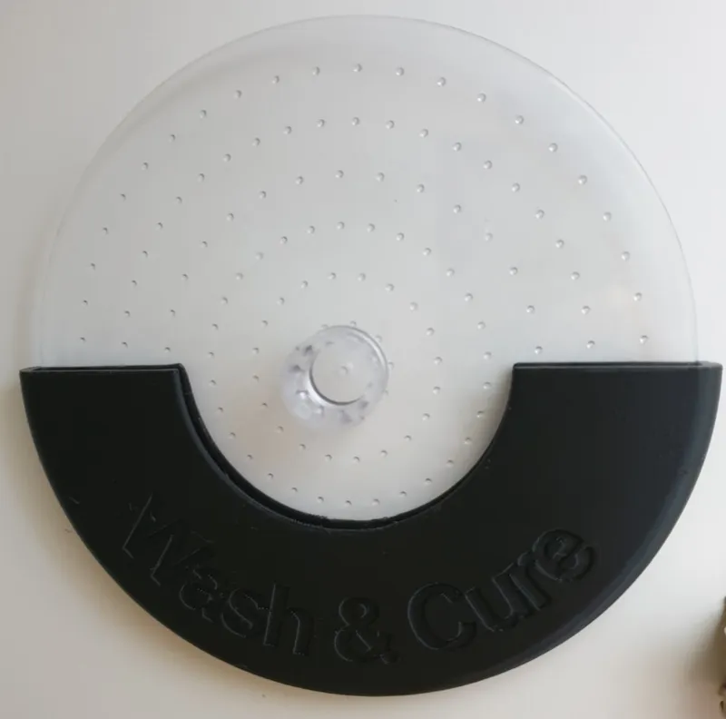 Wandhalterung für den Drehteller der Wash&Cure 2.0