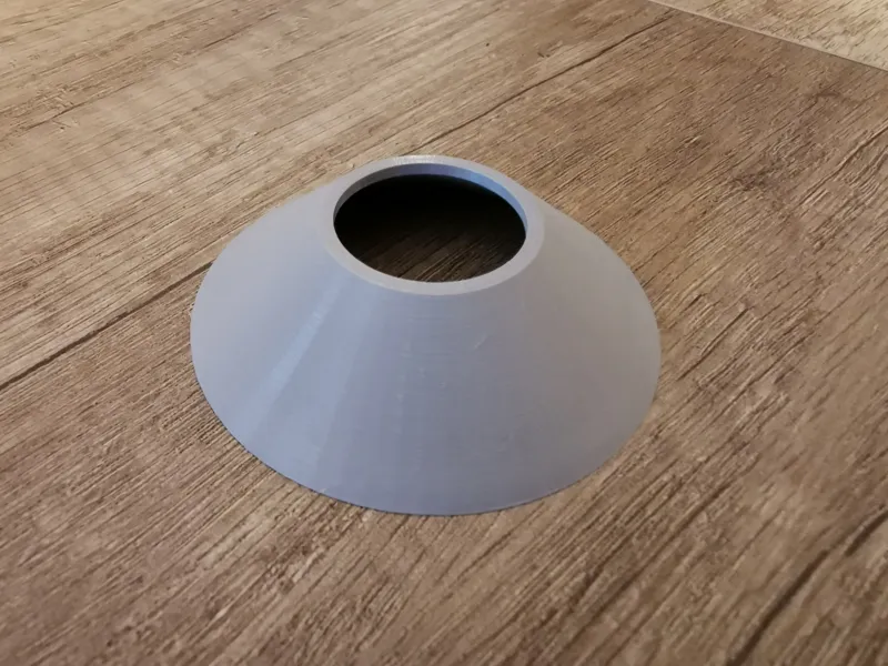 Pipe rosette for faucet 3/4"