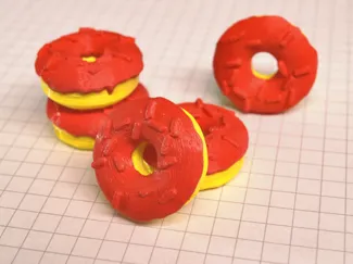 Blender Donut Keychain