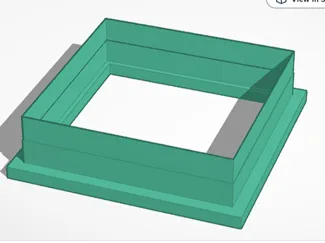cookie cutter 2 inch square