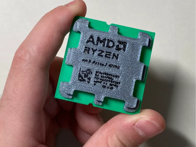 RYZEN AMD CPU Chip to prove my teacher wrong.