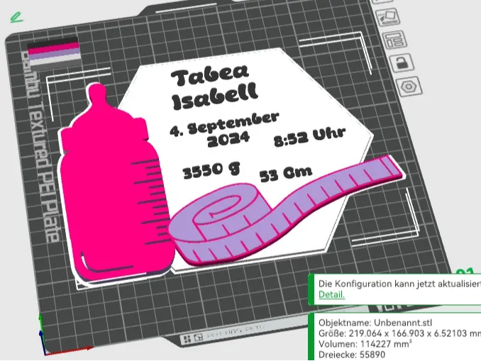 Geburt Geschenk