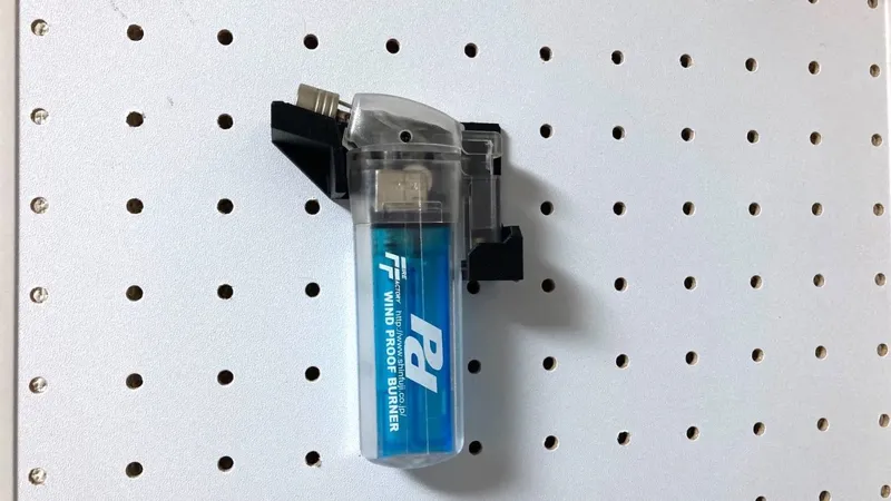 Pegboard Holder for Pocket Torch (Shinfuji Burner)