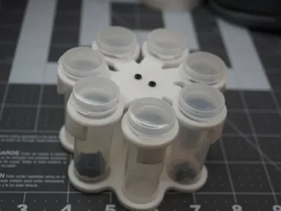 8 Tube small item storage