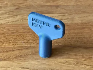 Gas and Electricity Meter Key