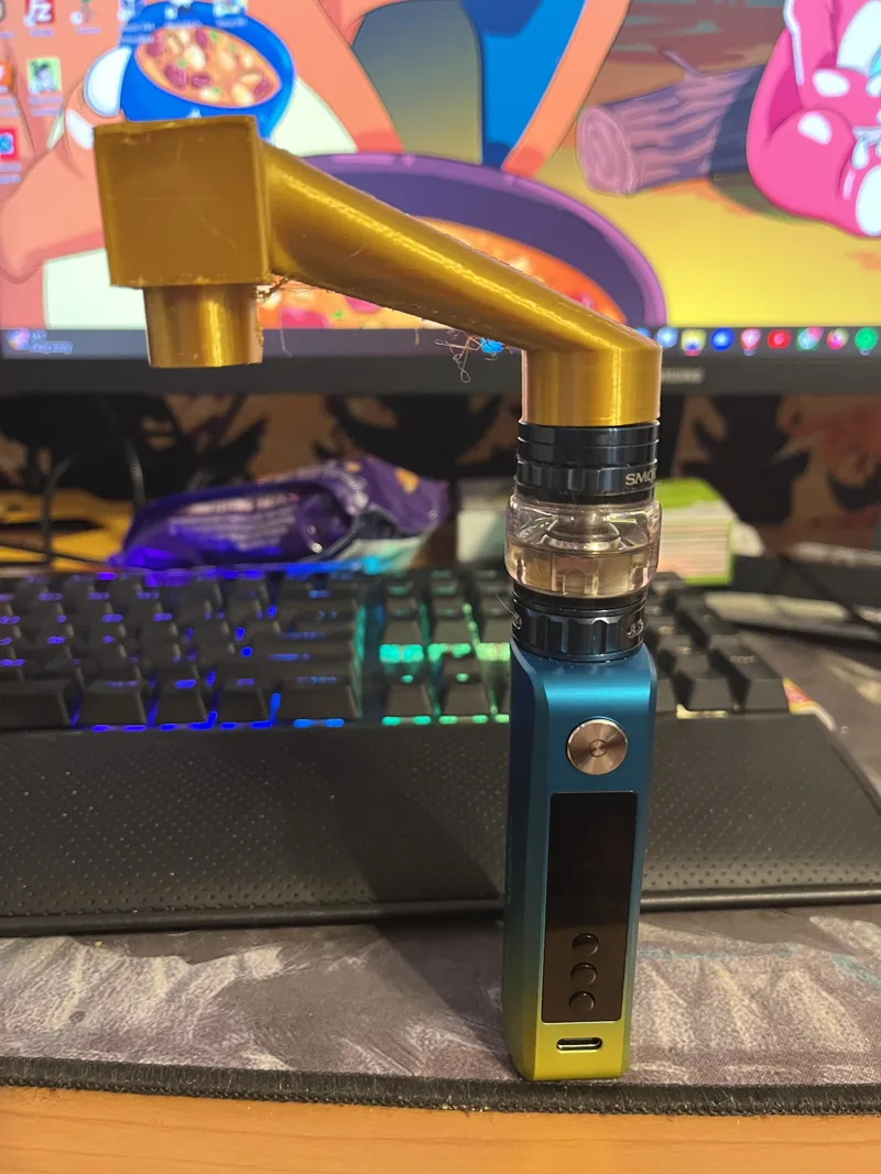 Smok TPV9 to 18mm Bong Adapter