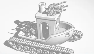 AA Tank Benchy